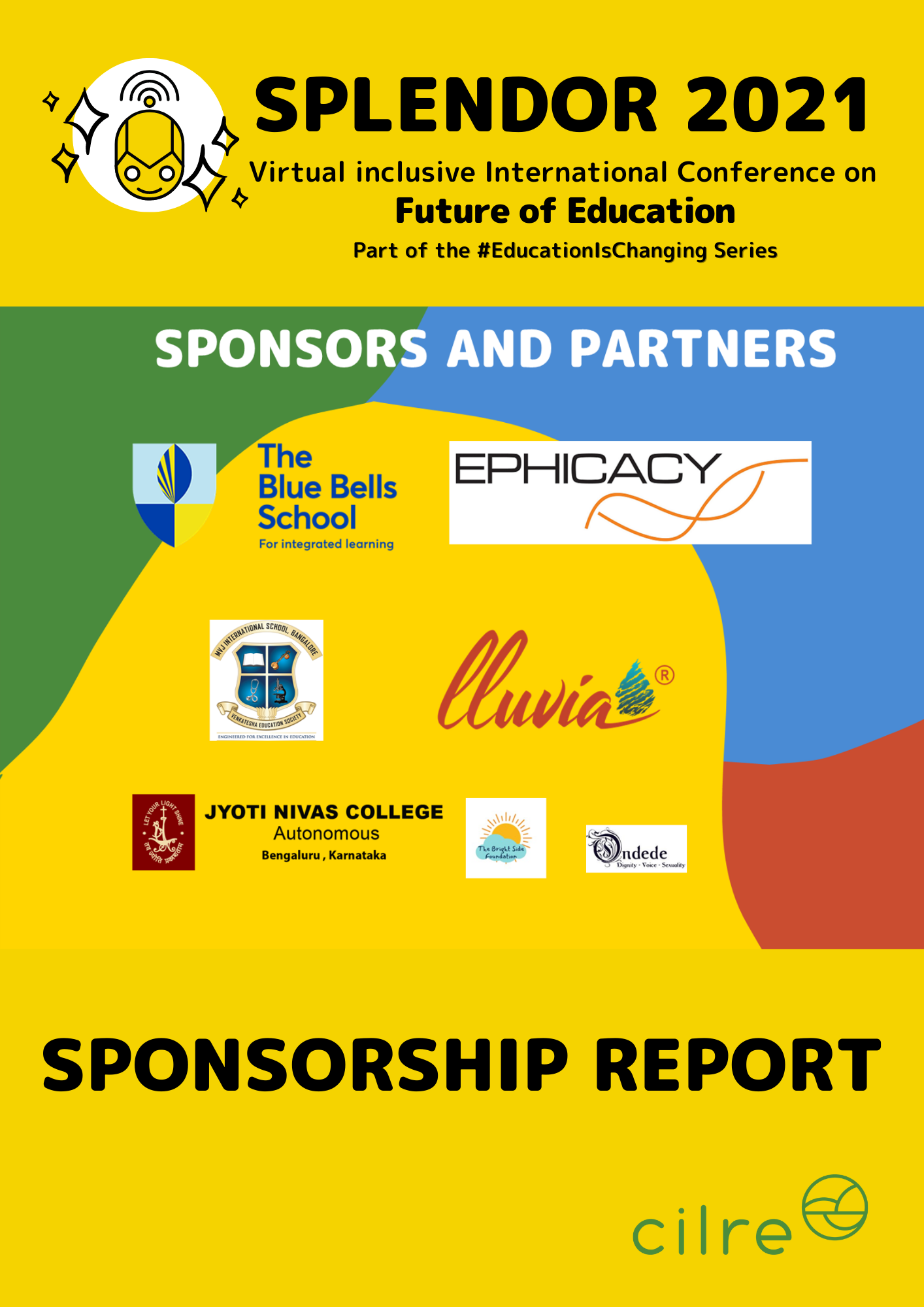 Splendor 2021 Sponsorship Report Cover Page